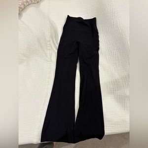 Lululemon Groove super high rise flared pant regular - size 4 ***hemmed***